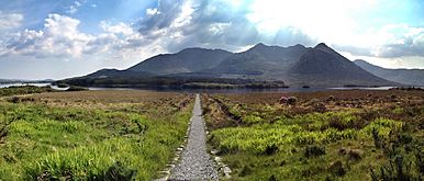 Twelve Bens from Lough Inagh