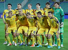 Ukraine national team in 2012
