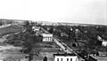 View from top of court house looking north