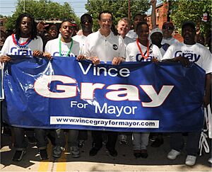 Vince Gray and Larry Pretlow