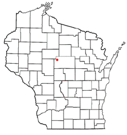 Location of Johnson, Wisconsin
