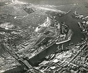 Wearmouth Bridge to the Sea 2nd March 1967