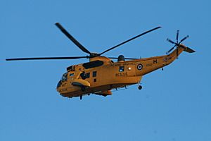Westland Sea King air-sea rescue helicopter
