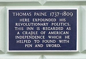 White Hart Paine plaque