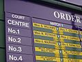 Wimbledon order of play