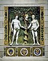 Workshop of Giovanni della Robbia - Adam and Eve - Walters 27219 - Front Installation