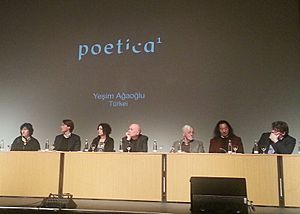 Yesim Agaoglu's participation in festival "Poetica1"