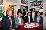 "Politik, Diplomatie im 21. Jahrhundert" im Atelier Gräff (Gruppenfoto)