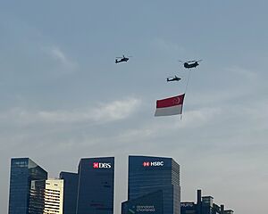 (SGP-Singapore) National Day Parade Rehearsal "Fly Our Flag" 2024-07-13 - 1