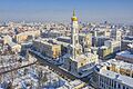 Успенський собор взимку, аерофото