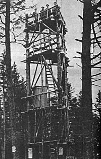 1909 Hunter Mountain firetower