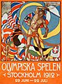 1912 Summer Olympics poster