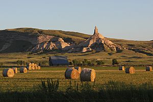 A455, Chimney Rock National Historic Site, Morrill County, Nebraska, USA, 2016