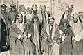 Abdulaziz ibn Muhammad Al Saud with Mubarak Al-Sabah in Kuwait, 1910