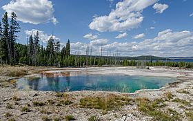 Abyss Pool, Yellowstone National Park, South view 20110818 1.jpg