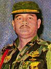 Acub Zainal in combat uniform, Irian Barat dari Masa ke Masa, p234-235 (cropped).jpg