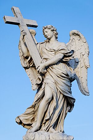 Angel Ponte Sant Angelo cross
