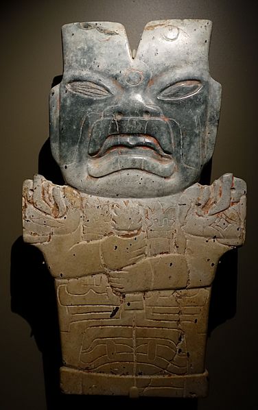 Image: Anthropomorphic plaque, possibly the Fire Sepent, possibly a ...