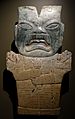 Anthropomorphic plaque, possibly the Fire Sepent, possibly a forgery, Olmec, Formative period, 800-400 BC, serpentine, cinnabar - Dallas Museum of Art - DSC04579