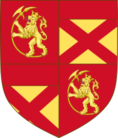 Arms of Isabel Bruce