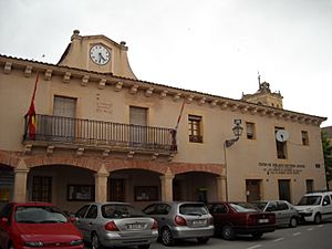 Town hall, San Pedro de Gaíllos, Segovia, Spain in 2009