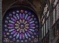 Basilica of Saint Denis North Transept Rose Window, Paris, France - Diliff