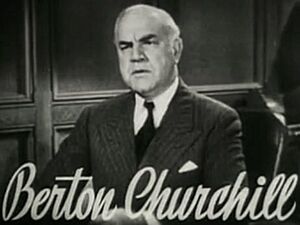 Berton Churchill in Vagabond Lady trailer