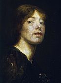 Bessie MacNicol - Self-portrait 1894