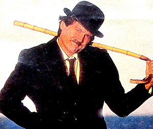 Carlos Calvo personificando a Chaplin (cropped)
