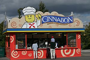 Cinnabon at Legoland Windsor in 2004