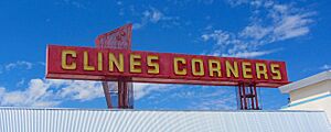 Clines Corner sign (8155700516).jpg