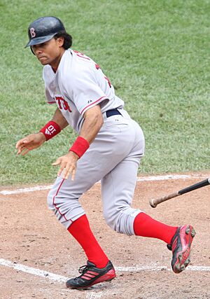 Coco Crisp on September 9, 2007 (2)