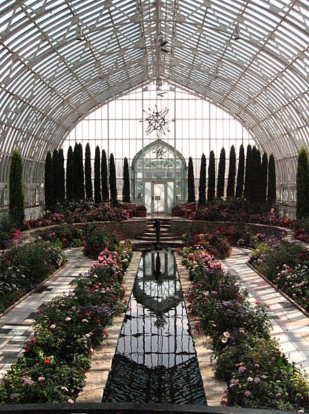 Como Conservatory Sunken Garden