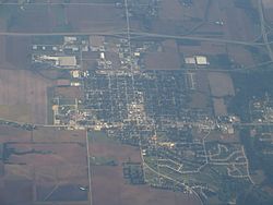 Aerial view of DeWitt