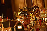 Decorative Christmas village 2