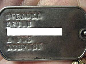 Dog Tag ATHEIST