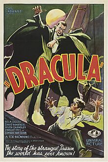 Dracula (1931 film poster - Style F - Nicolas Cage's copy)