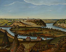 Edward K. Thomas - View of Fort Snelling - 44.21 - Minneapolis Institute of Arts
