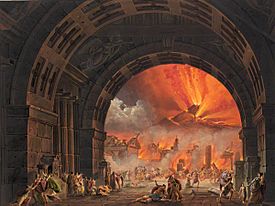 Eruption of Vesuvius from Pacini's opera L'ultimo giorno di Pompei