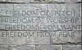 FDR Memorial wall