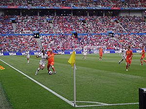 FIFA Women's World Cup 2019 Final - Alex Morgan and Stefanie van der Gragt