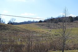 Fisher's Hill battlefield, section at Ramseur's Hill