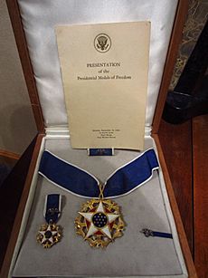 Fr. Ted Hesburgh's Congressional Medal of Freedom