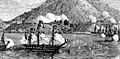 French ships at Danang 1858