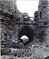 Gatehouse of Dunstanburgh Castle, 1884
