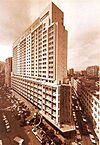 HK Causeway Bay Bay Lee garden Hotel Yun Ping Road n Hysan Avenue history photo BW.jpg