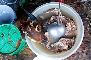Hmong Goat Head Soup Vietnam