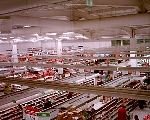 Interior of Asda, Merseyside in 2003 1