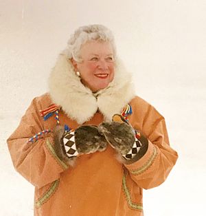 Jean Craighead George, Barrow, AK, 1994
