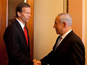 John Thune and Benjamin Netanyahu